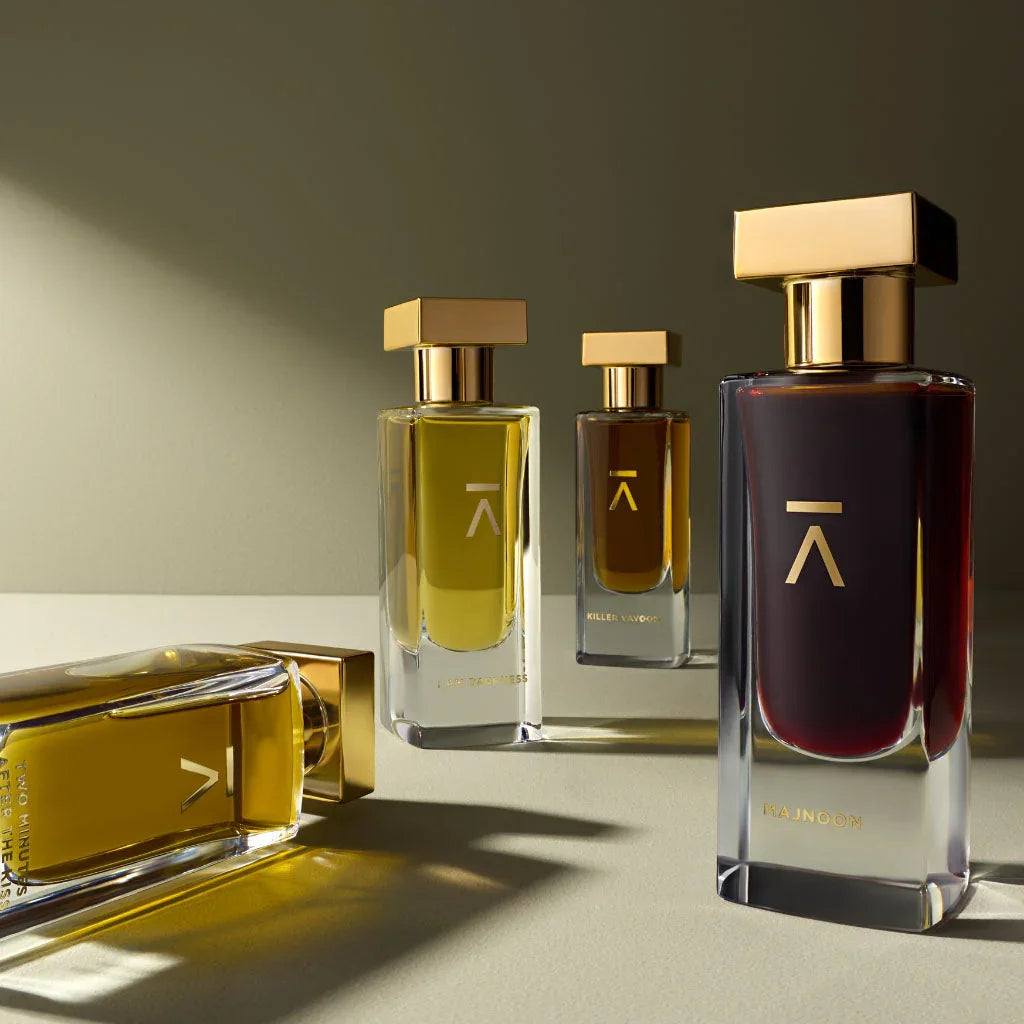 Azman Perfumes Flakon arrangiert erhältlich bei scent amor