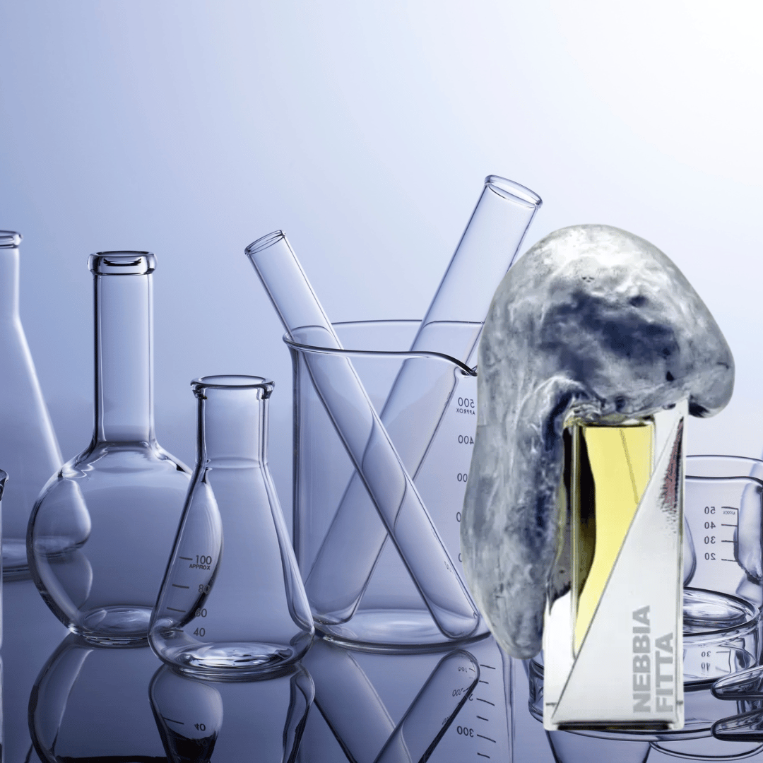 Laborgefässe und Nischenduft von Sorcinelli - Nebbia Fitta bei scent news für scent amor Fachmann für feine Düfte