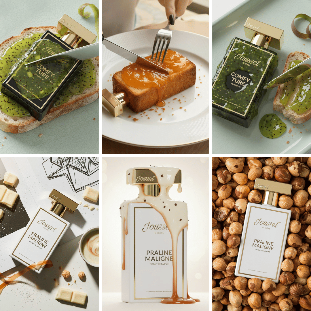 Jousset Parfums Ultra Gourmand Praline Maligne Comfture scent amor