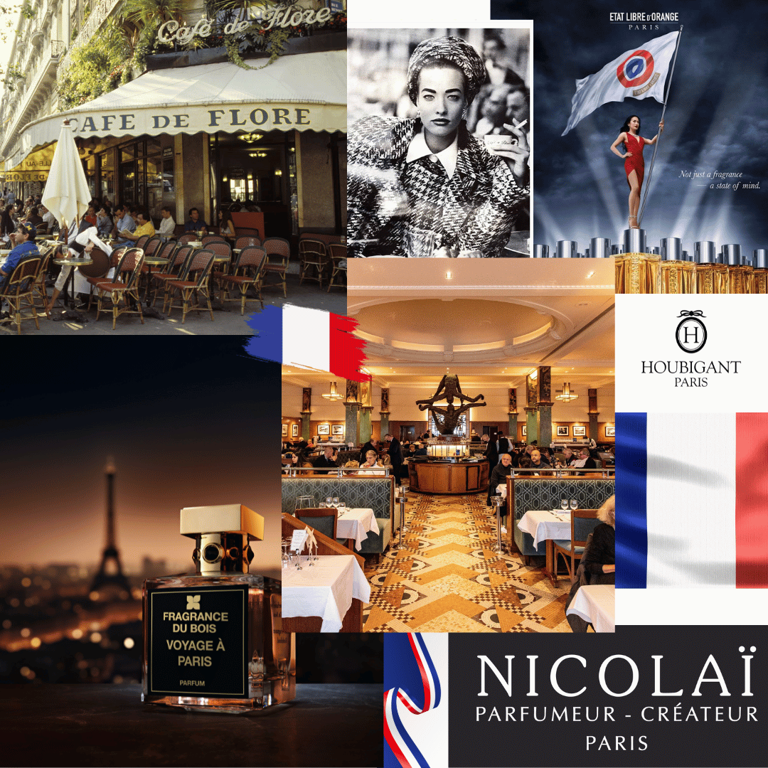 Paris Cafe de Flore La Coupole scent amor scent news