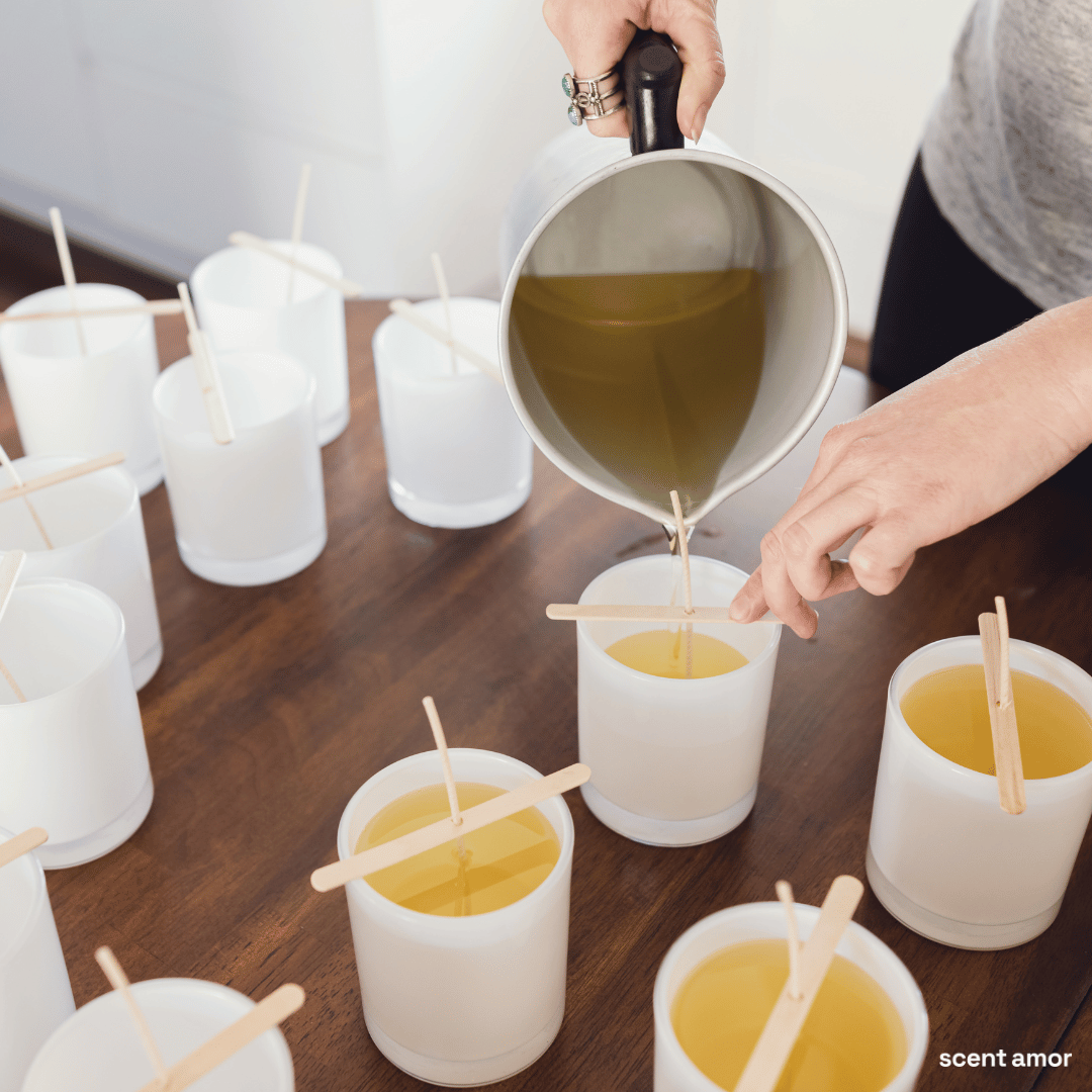 Raumduft und Duftkerzen selber gießen