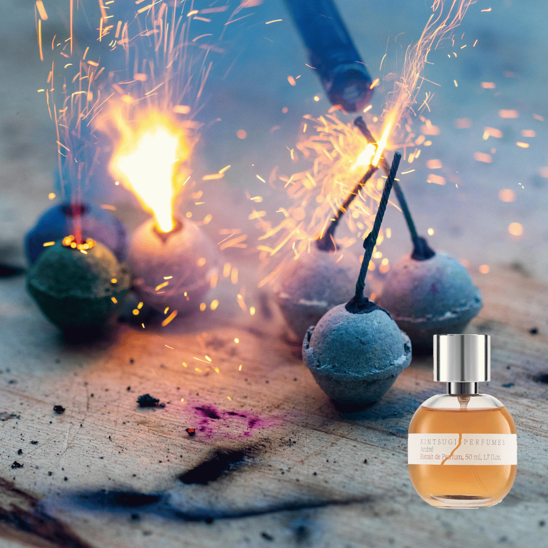 Die Knaller bei den Nischendüften. Ambré von Kintsugi bei scent amor