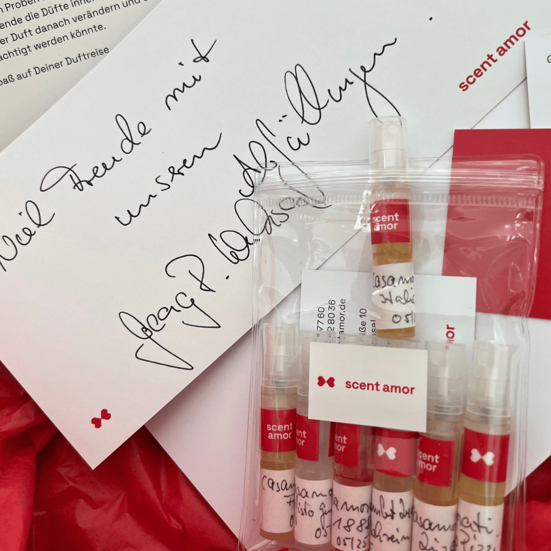 Abfüllungen von Nischenparfums bei scent amor