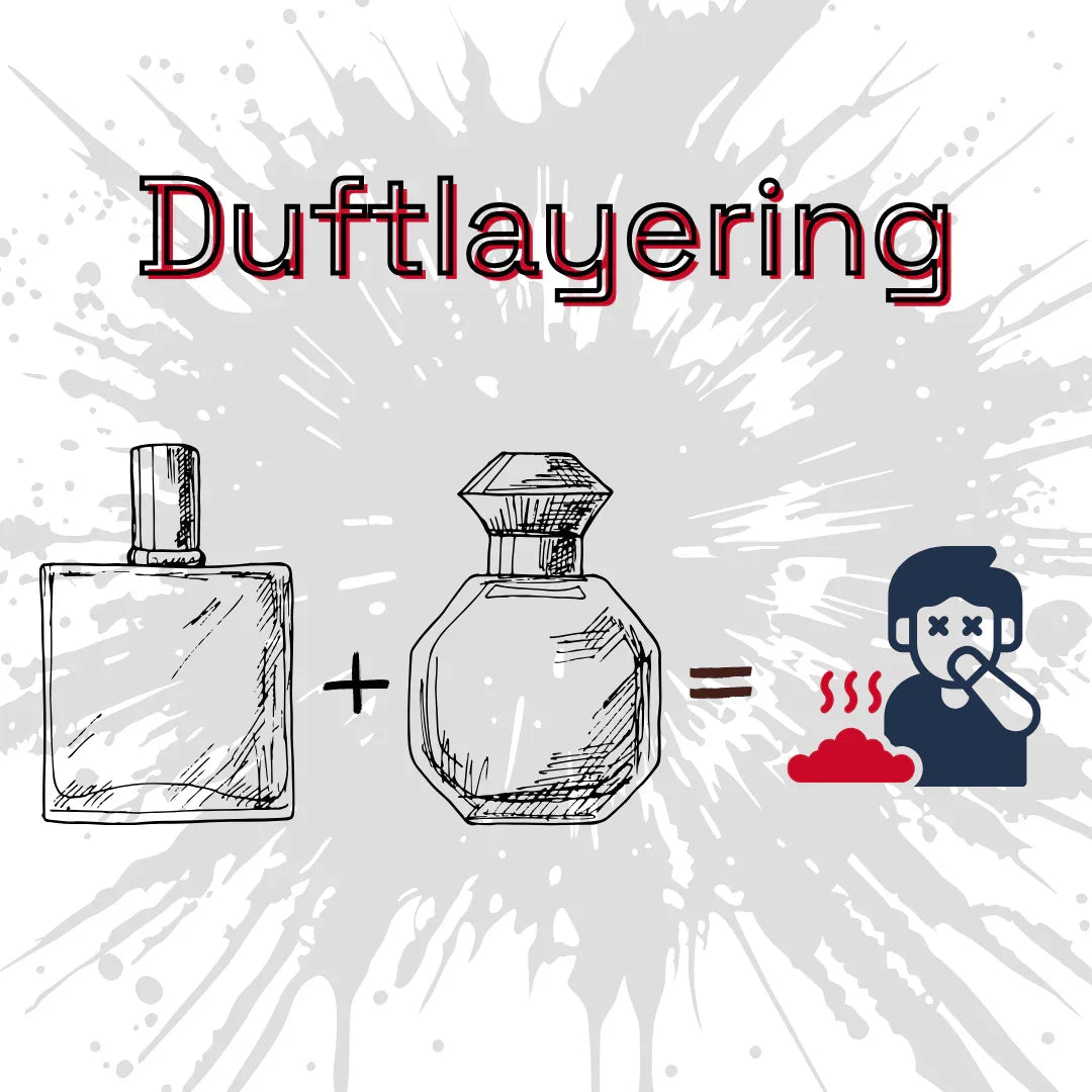 Duftlayering Flacons und Gestank - no go!