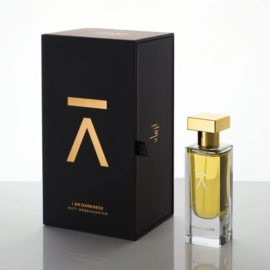 Flakon I AM DARKNESS Azmann parfum mit Karton