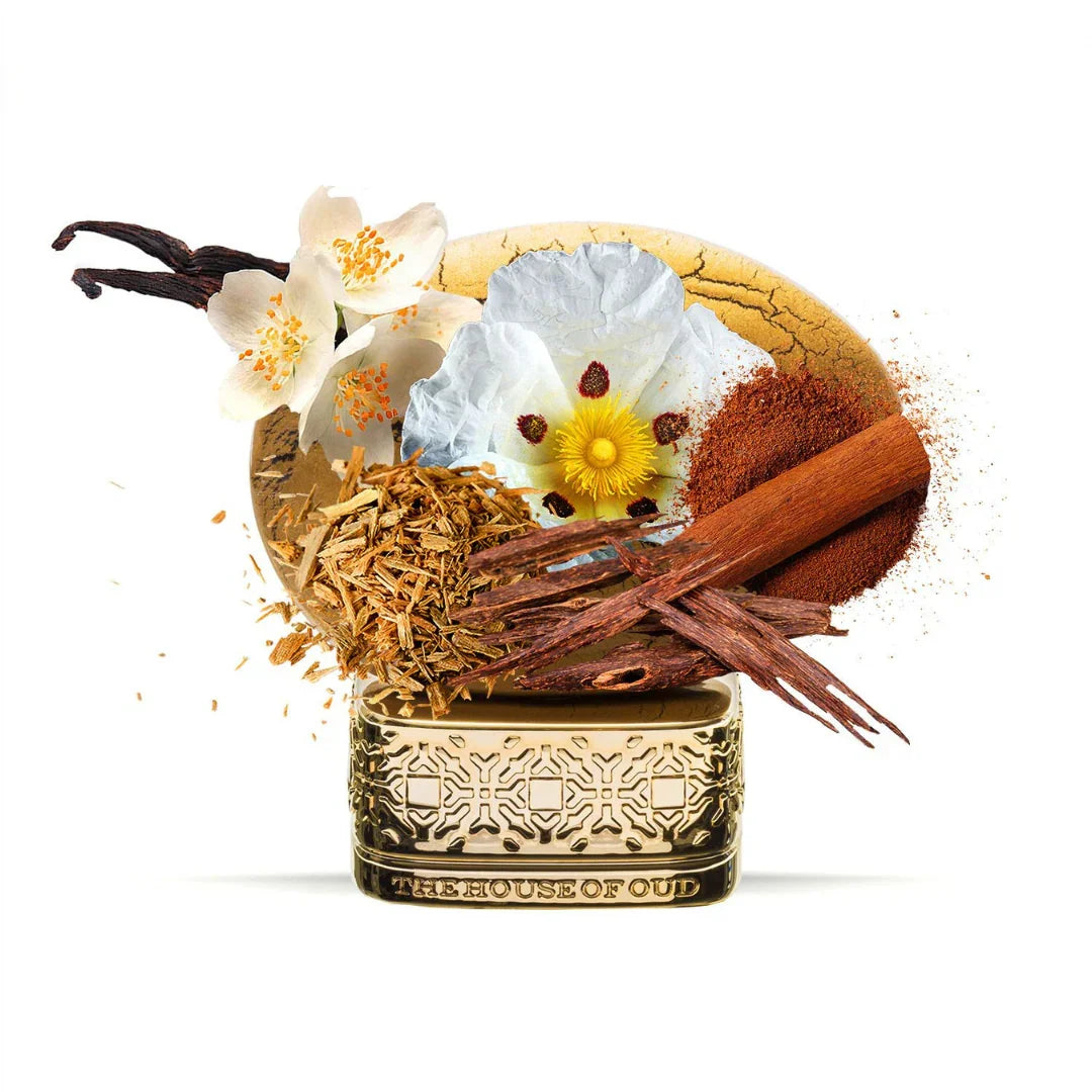 The House of Oud Desert Day Collection GOLDEN POWDER Eau de ParfumFlakon Blüten Gewürze