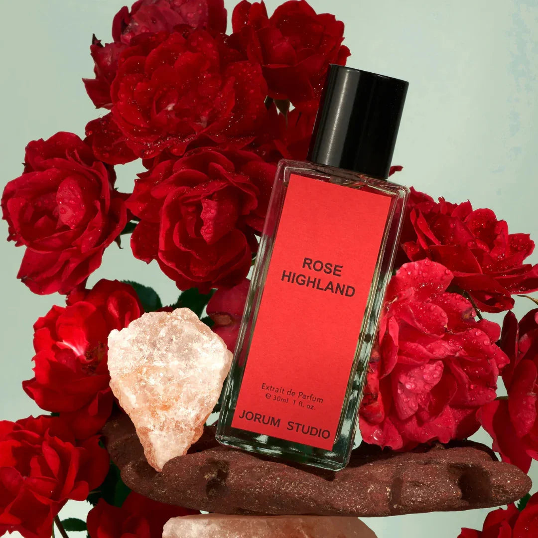 Jorum Studio ROSE HIGHLAND Extrait de Parfum Flakon Mood Rosen