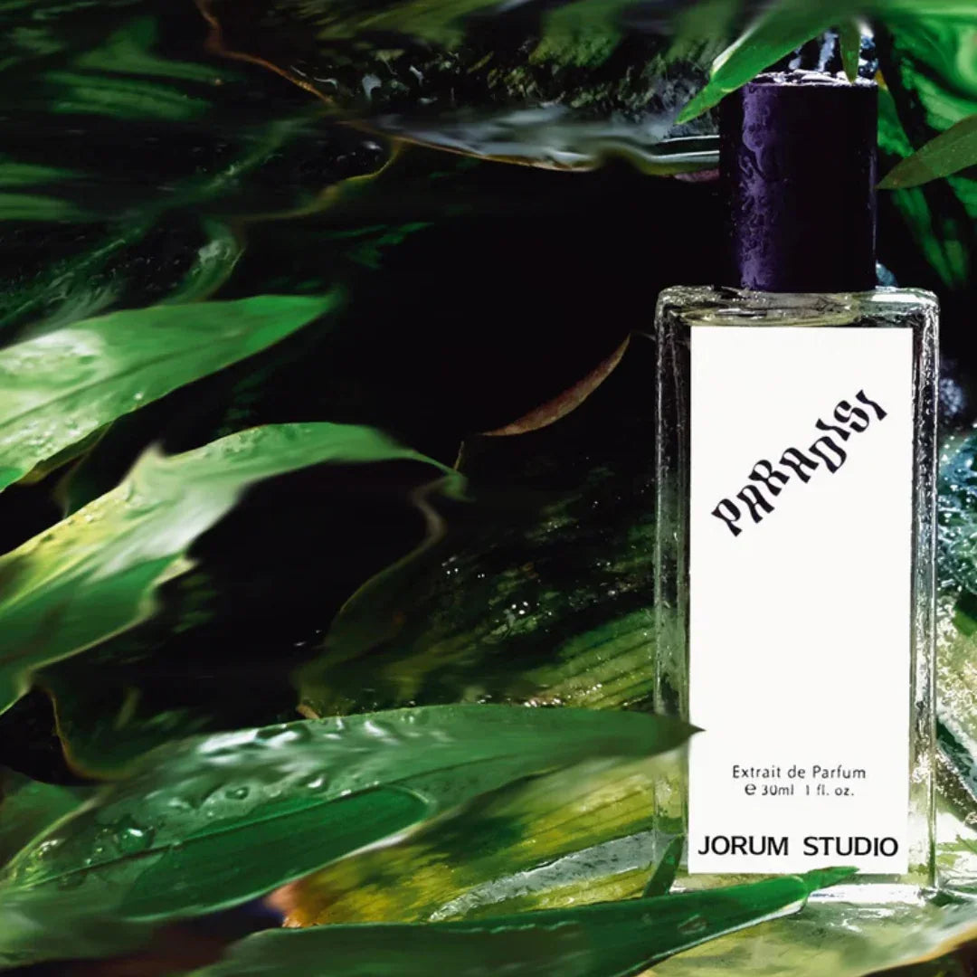 Jorum Studio PARADISI Extrait de Parfum Flakon Blätter