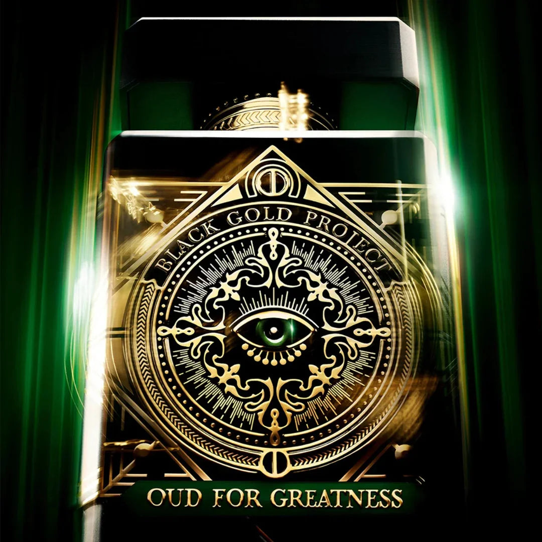 Initio Parfums Privés Black Gold Project OUD FOR GREATNESS NEO Eau de Parfum Flakon Label