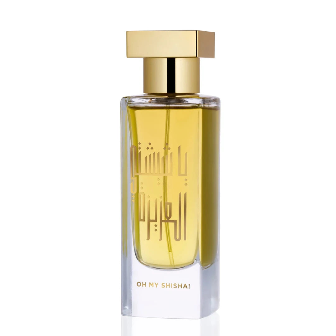 AZMAN Oh my Shisa! Extrait de Parfum Nischenduft Flakon schräg mit Schatten bei scent amor