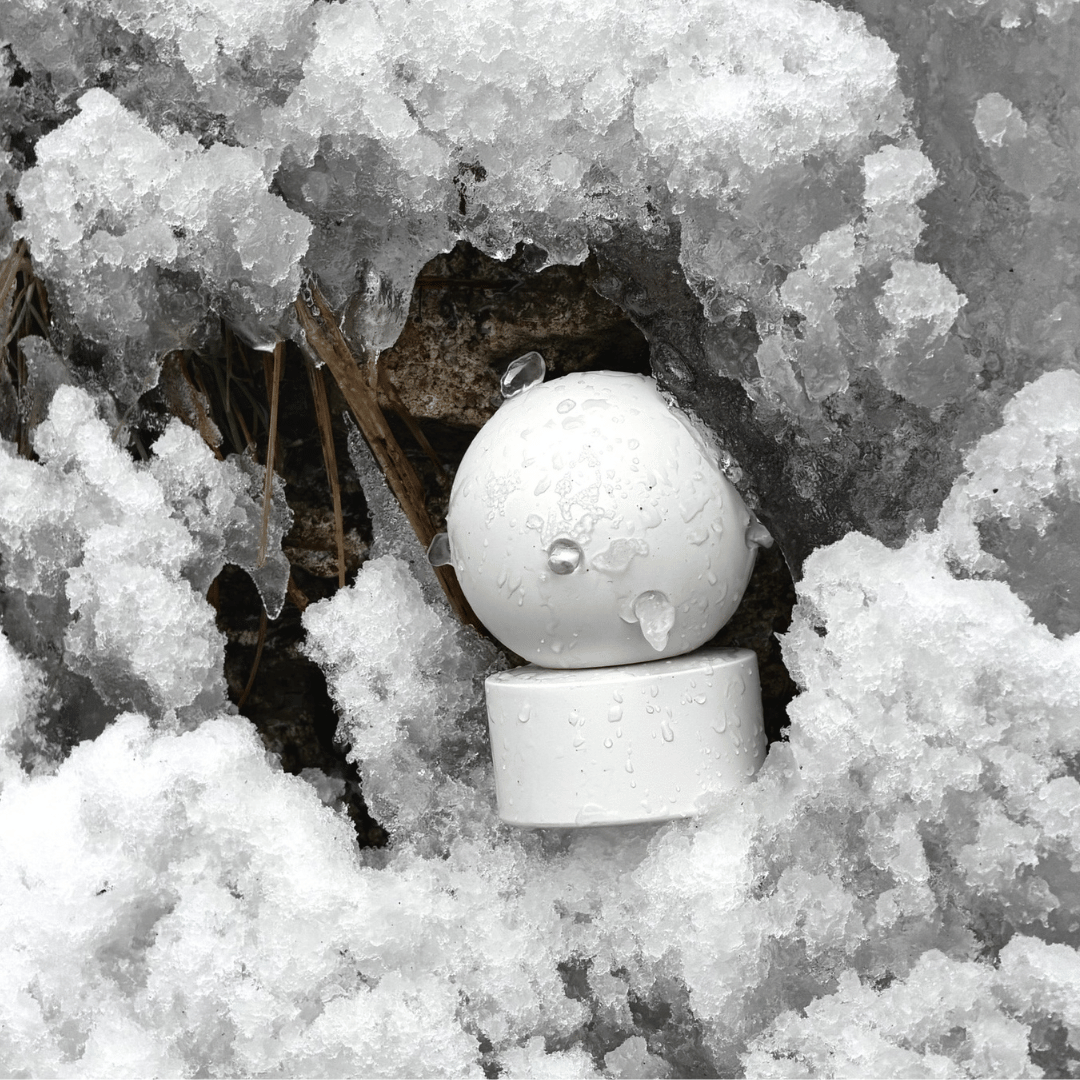 Adame GHIACCIO Extrait de Parfum Icy Niche Perfume bei scent amor auf winterlichem Waldboden