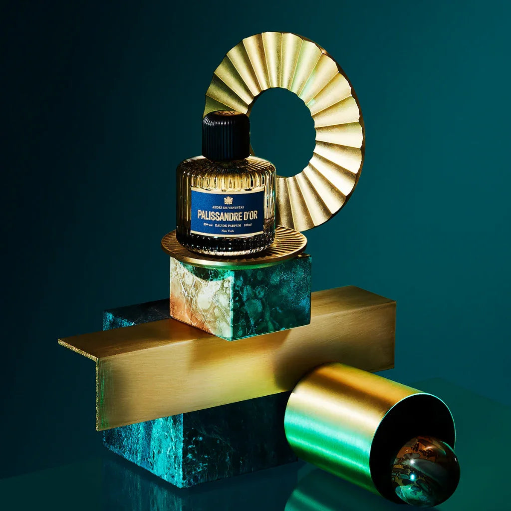 Aedes de Venustas PALISSANDRE D’OR Eau de Parfum Mood Flakon Stein Metall