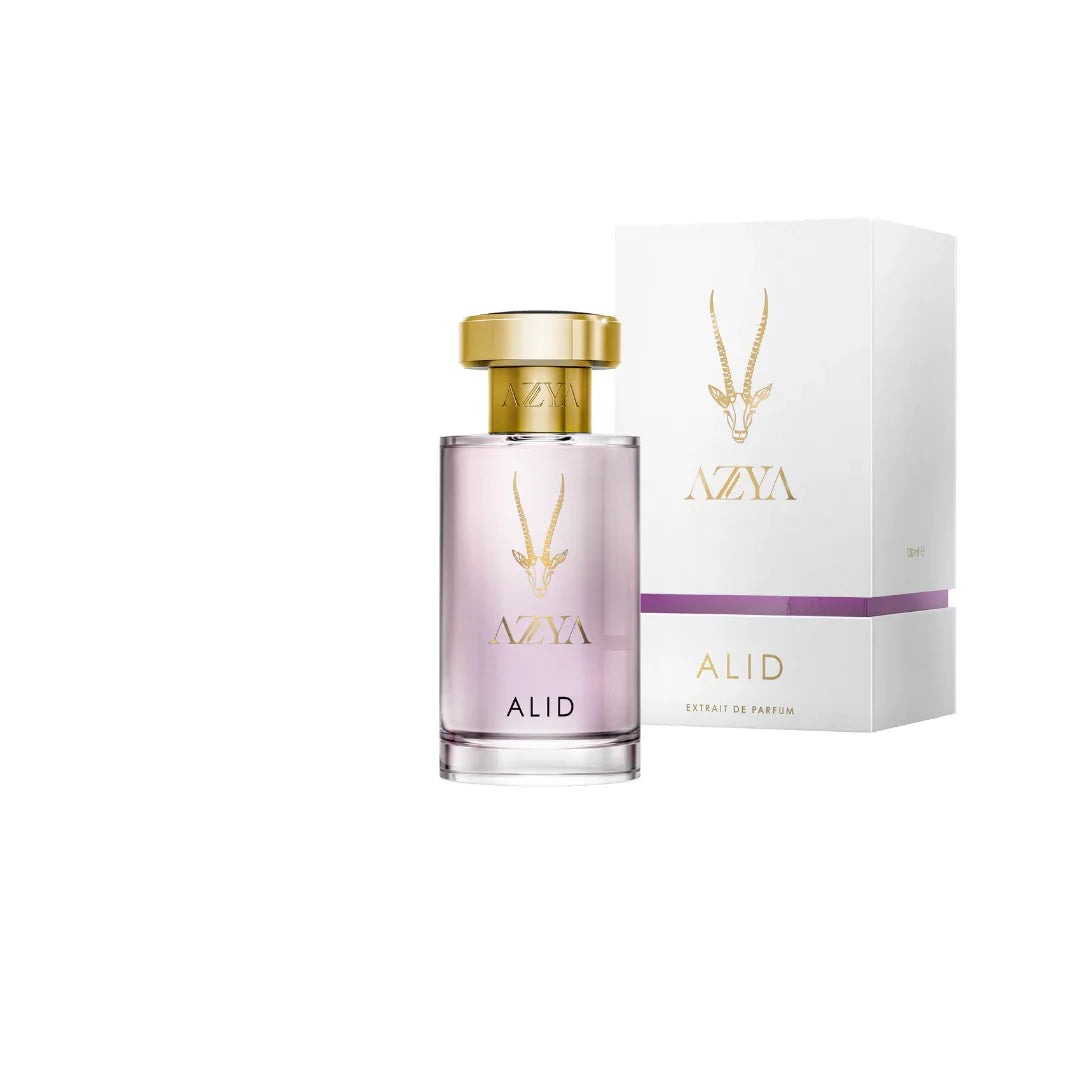 Azya ALID Eau de Parfum Flakon mit eleganter Verpackung – luxuriöses Extrait de Parfum mit langer Haltbarkeit, jetzt bei scent amor sichern
