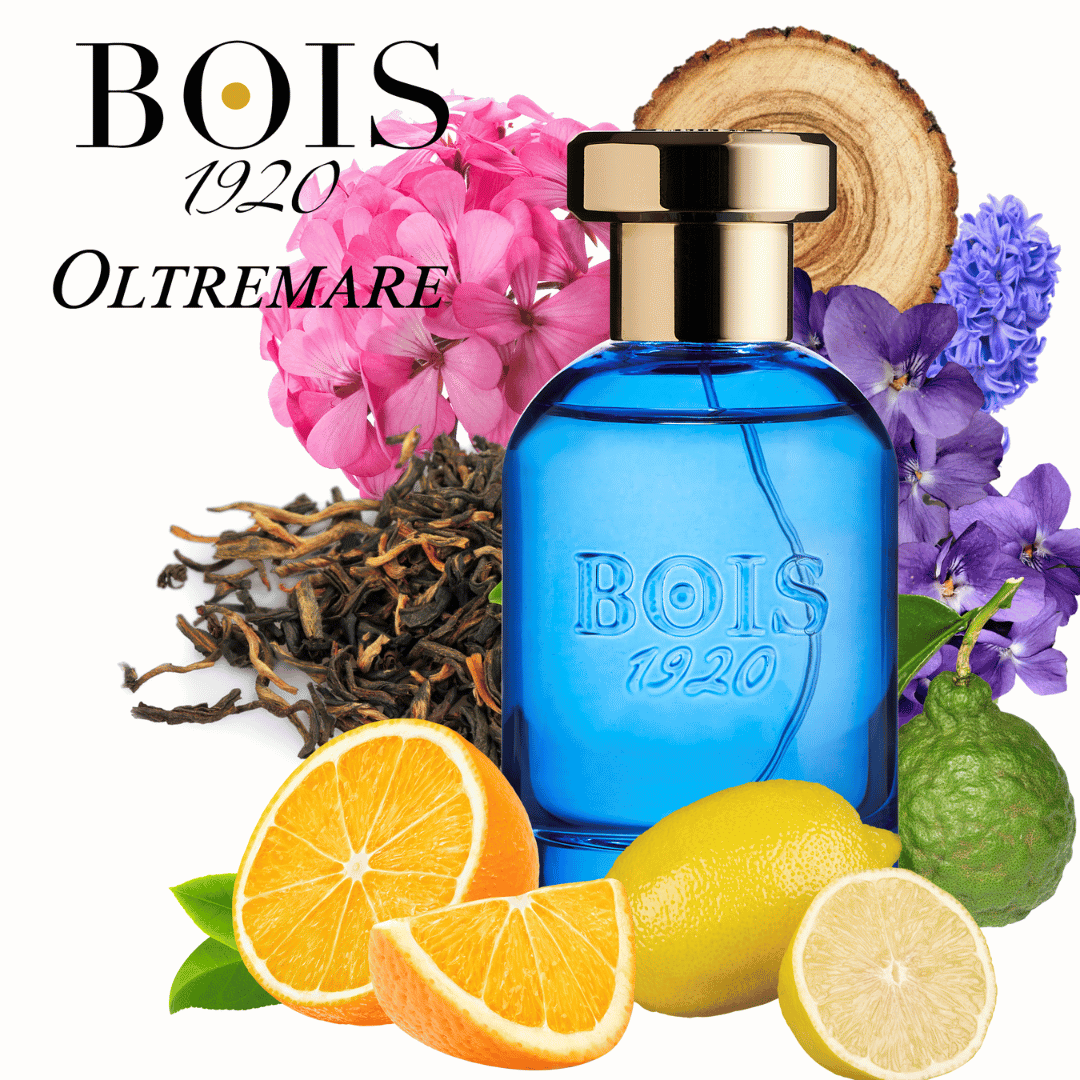 Bois 1920 Oltremare bei scent amor auf einem Moodbild mit Zitronenund Blüten