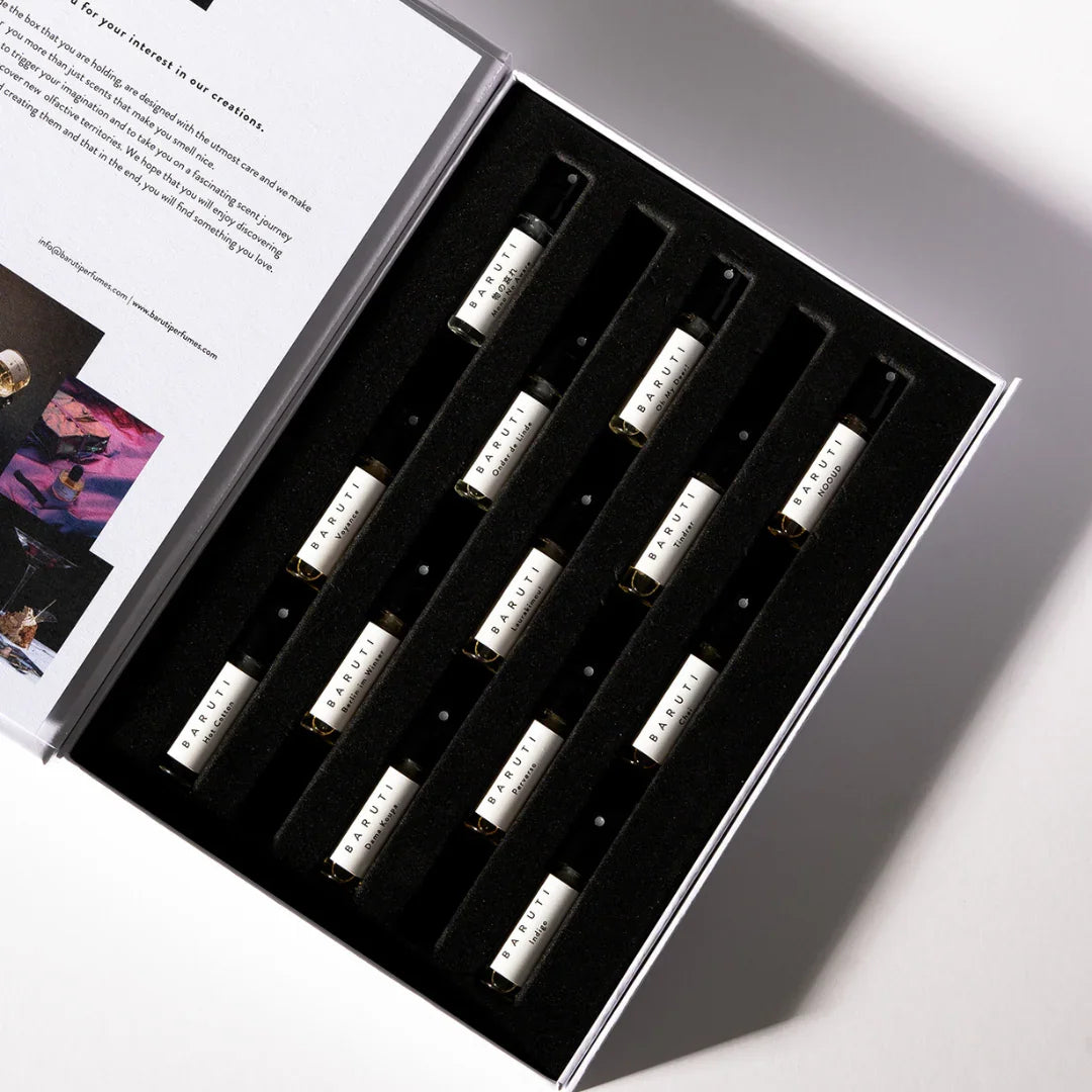 baruti perfumes edp discovery set proben in box