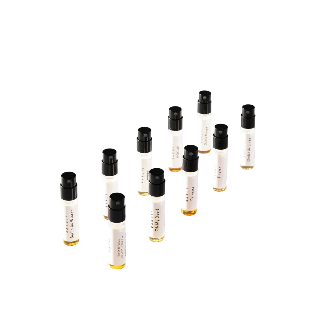 baruti perfumes exdp discovery set proben freigestellt