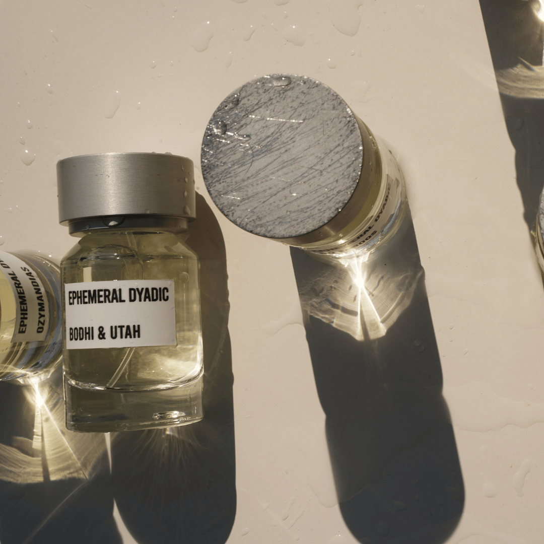 BODHI & UTAH Ephemeral Dyadic mit Wassertropfen bei scent amor deinem Spezialisten für die feinsten Nischendüfte