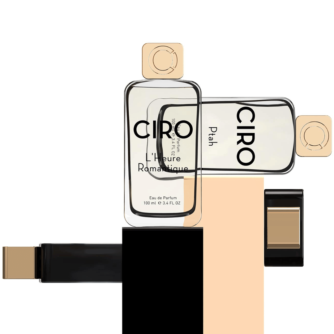 CIRO Eau de Parfum bei scent amor deinem Fachmann für feine Nischenparfums mit dem Duft PTAH und L'Heure Romantique