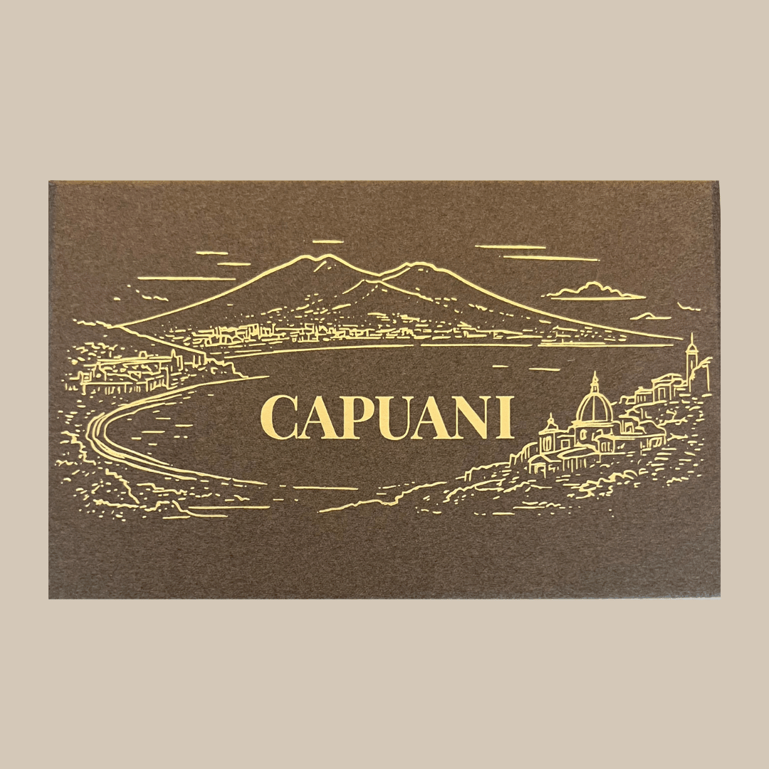 Capuani DISCOVERY SET Extrait de Parfum geschlossen mit goldenem Druck bei scent amor