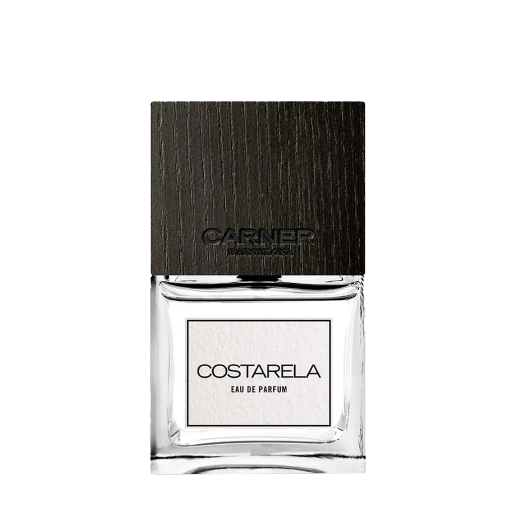 Eau de Parfum Costarela von Carner Barcelona aus der Original Collection, präsentiert auf transparentem Hintergrund - erhältlich bei scent amor