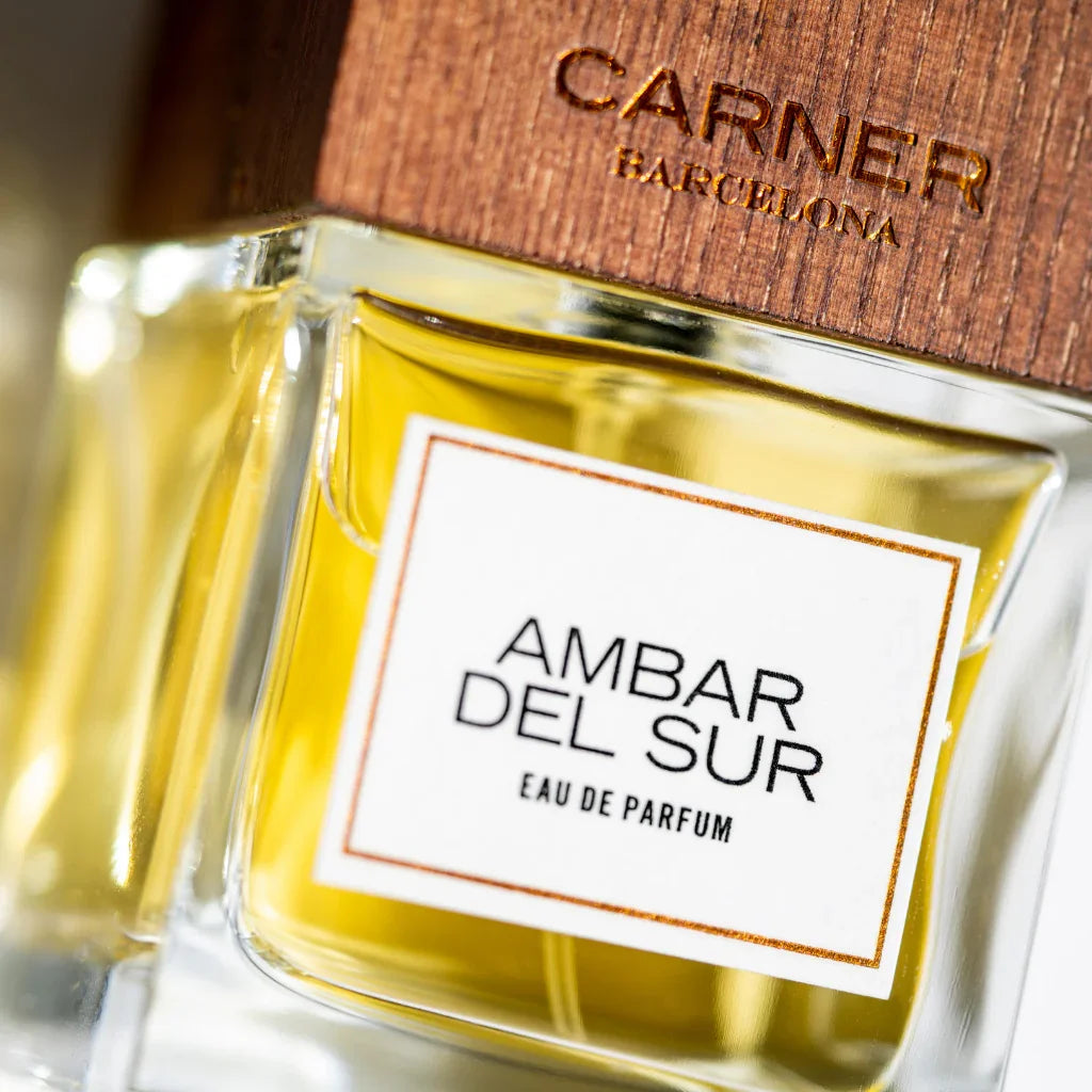 Carner Barcelona History Collection AMBAR DEL SUR Eau de Parfum Mood Detail Label scent amor