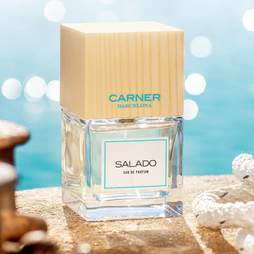 Carner Barcelona Mediterranean Collection SALADO Eau de Parfum Mood Flakon Detail scent amor