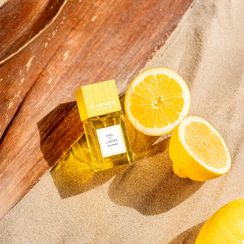 Carner Barcelona Summer Journey Collection SAL Y LIMÓN Eau de Parfum Flakon Mood Zitrone und Sand