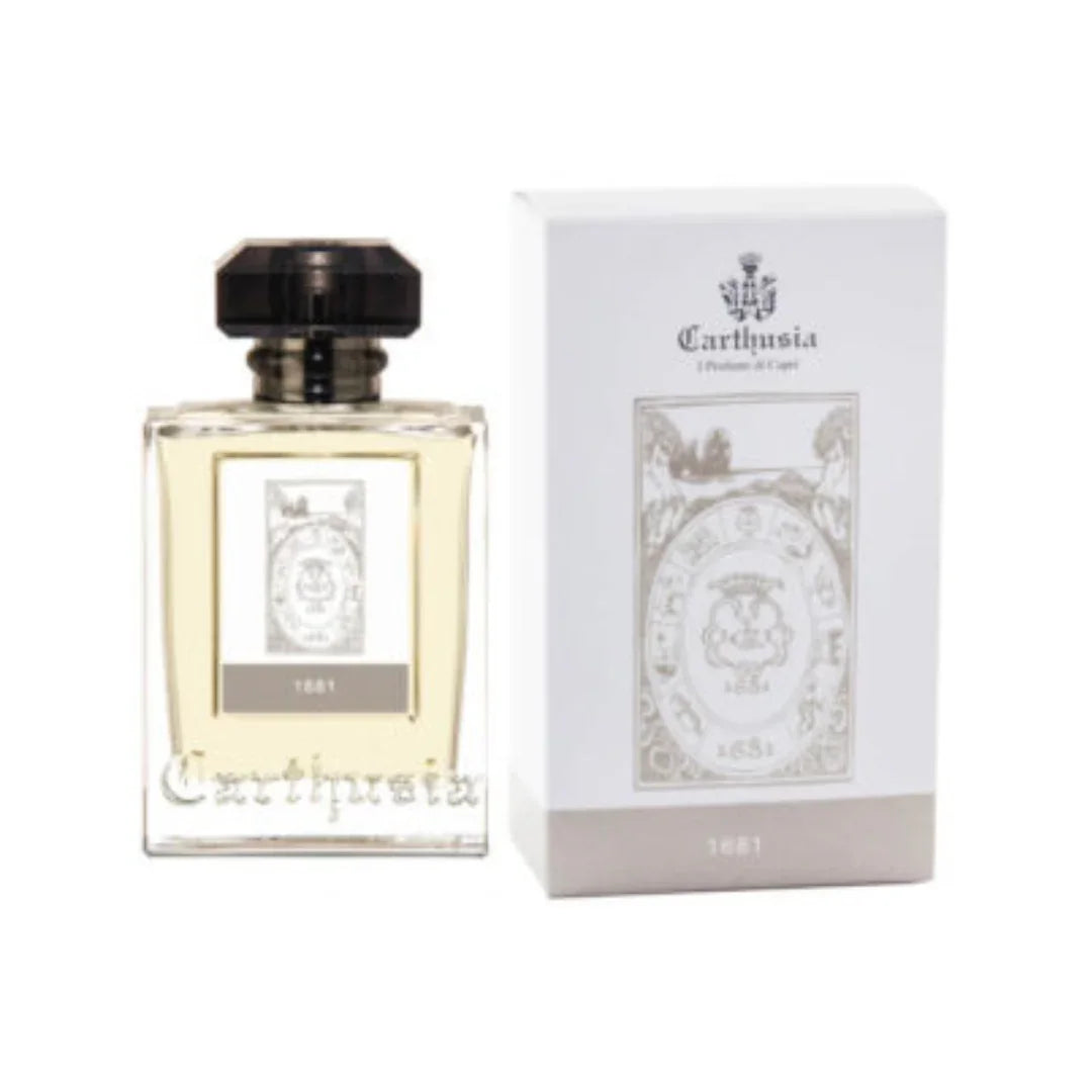 Carthusia 1681 Eau de Parfum – edles Duftset mit Flakon und Verpackung, handgefertigt auf Capri, erhältlich bei scent amor