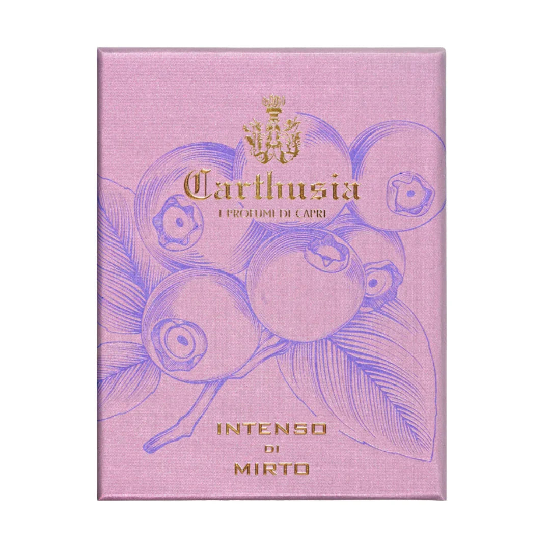 Carthusia Intenso di Mirto Eau de Parfum Verpackung bei scent amor dem Nischenduft Fachmann