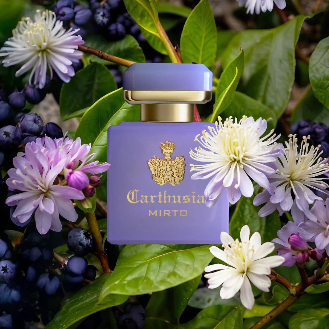 Carthusia Intenso di Mirto Blüten und Beeren bei dem Spezialisten für edle Nischendüfte scent amor