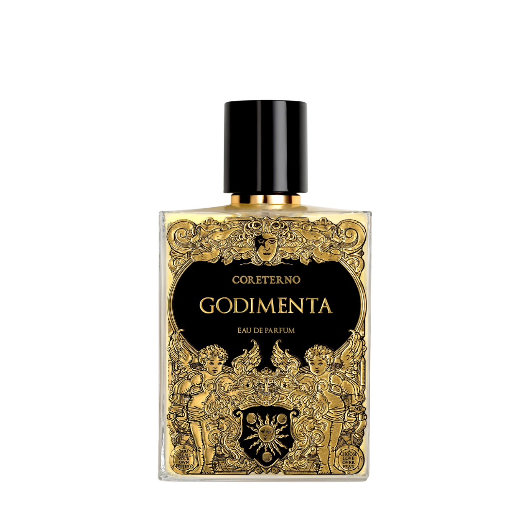 Flakon von Coreterno Eau de Parfum Godimenta Nischenduft