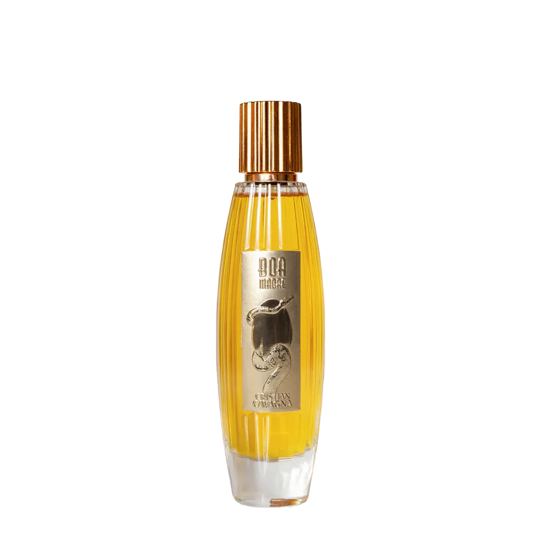 Cristian Cavagna Boa Madre, elegantes Extrait de Parfum mit Charakter - erhältlich bei scent amor, präsentiert auf transparentem Hintergrund