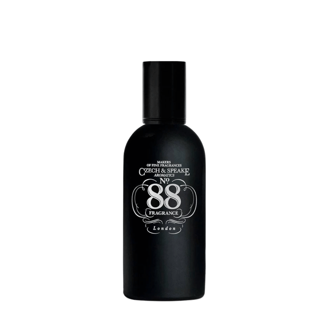 Czech & Speake – NO.88 Cologne freigestellter Flakon feiner Nischenduft in schwarz präsentiert bei scent amor deinem Fachmann für feine Nischenparfums