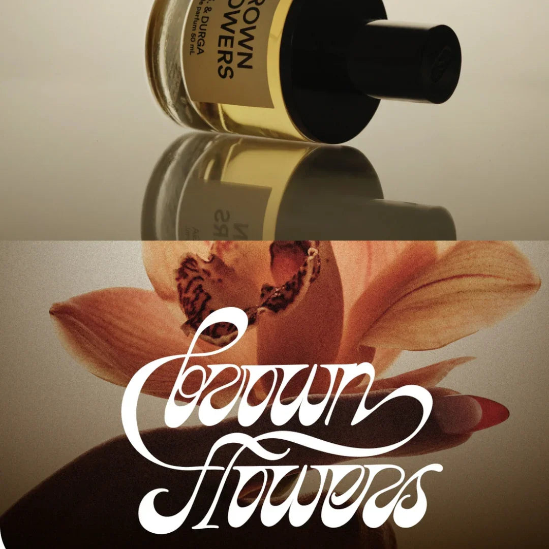 D.S. & Durga BROWN FLOWERS Eau de Parfum Mood Flakon Blüte