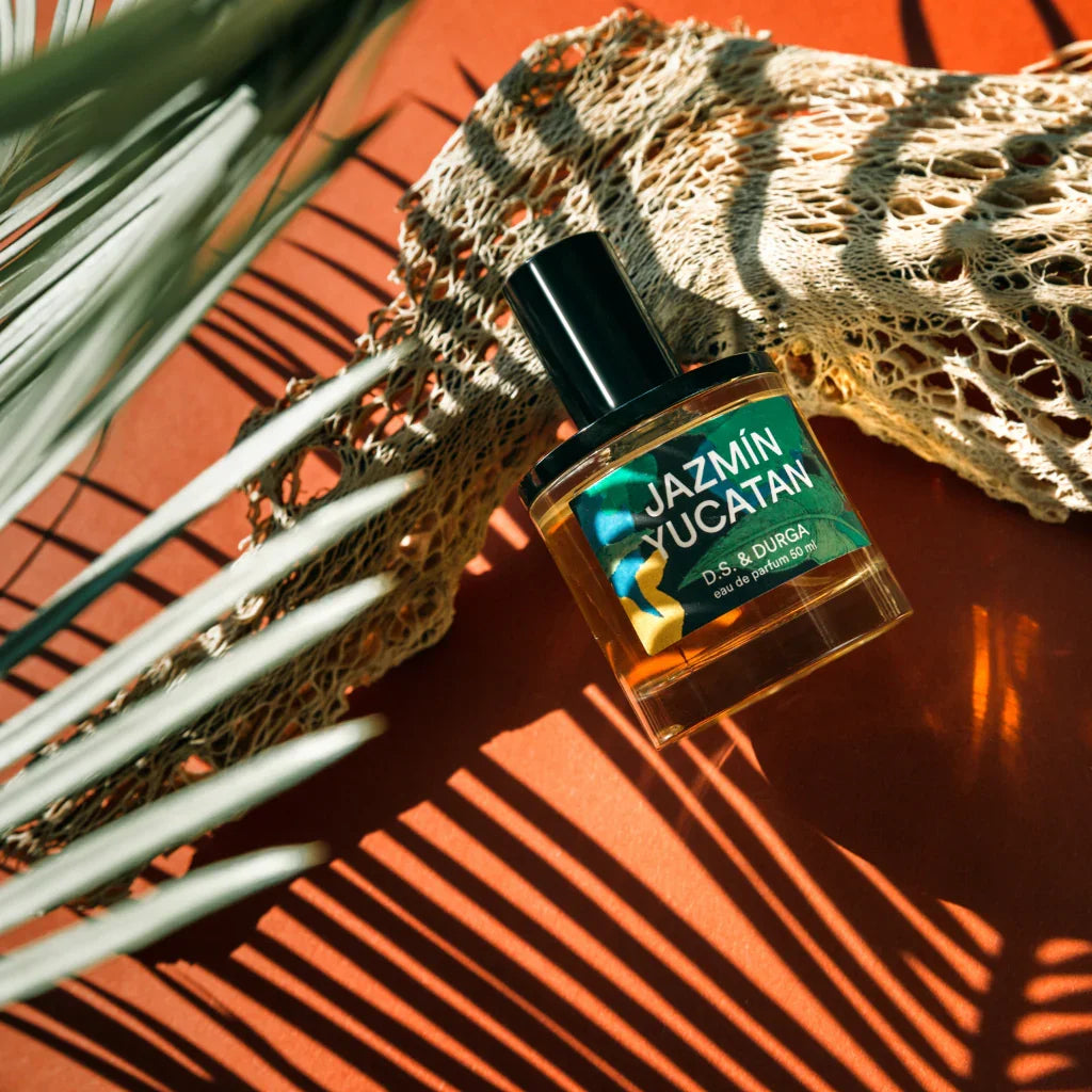 D.S. & Durga JAZMIN YUCATAN Eau de Parfum Mood Flakon Palmenblatt