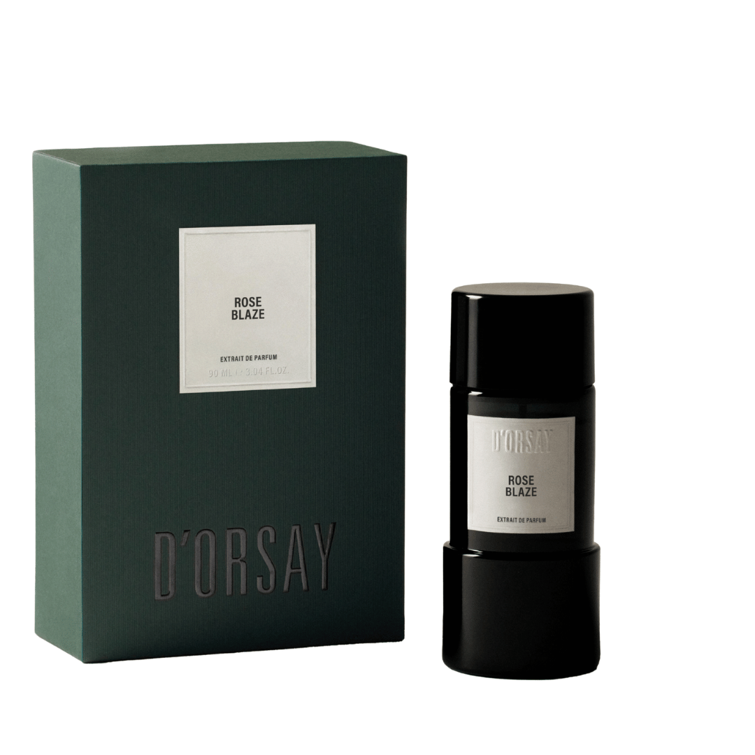 D'ORSAY Rose Blaze Flakon Nischenparfum und Box bei scent amor Fachmann für Nischenparfum