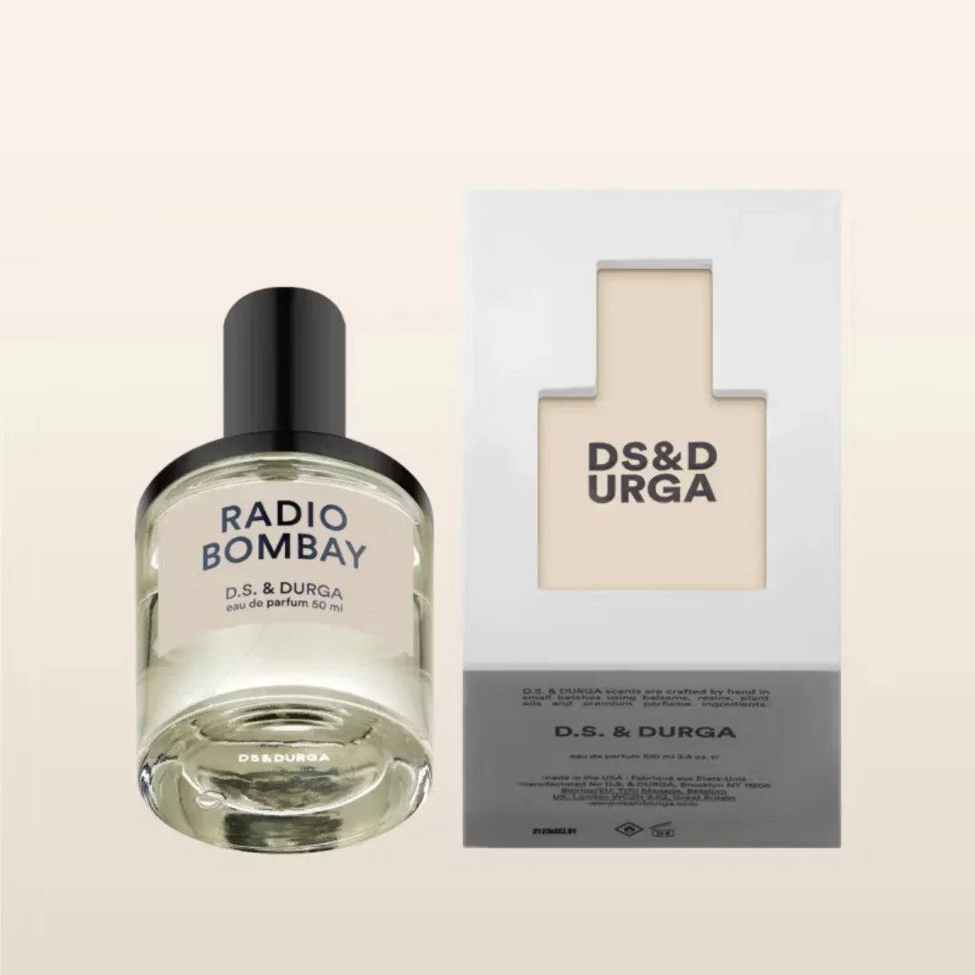 D.S. & Durga RADIO BOMBAY Eau de Parfum Flakon mit Umverpackung