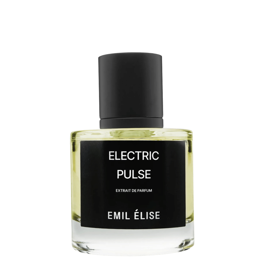 Emil Élise ELECTRIC PULSE Extrait de Parfum Nischenduft Flakon freigestellt präsentiert bei scent amor deinem Fachmann für Nischendüfte
