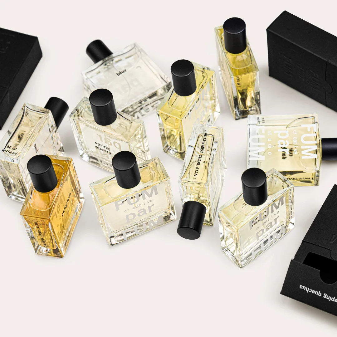 „FUMparFUM Eau de Parfum – Duftflakons  präsentiert im kuratierten Sortiment von scent amor.“
