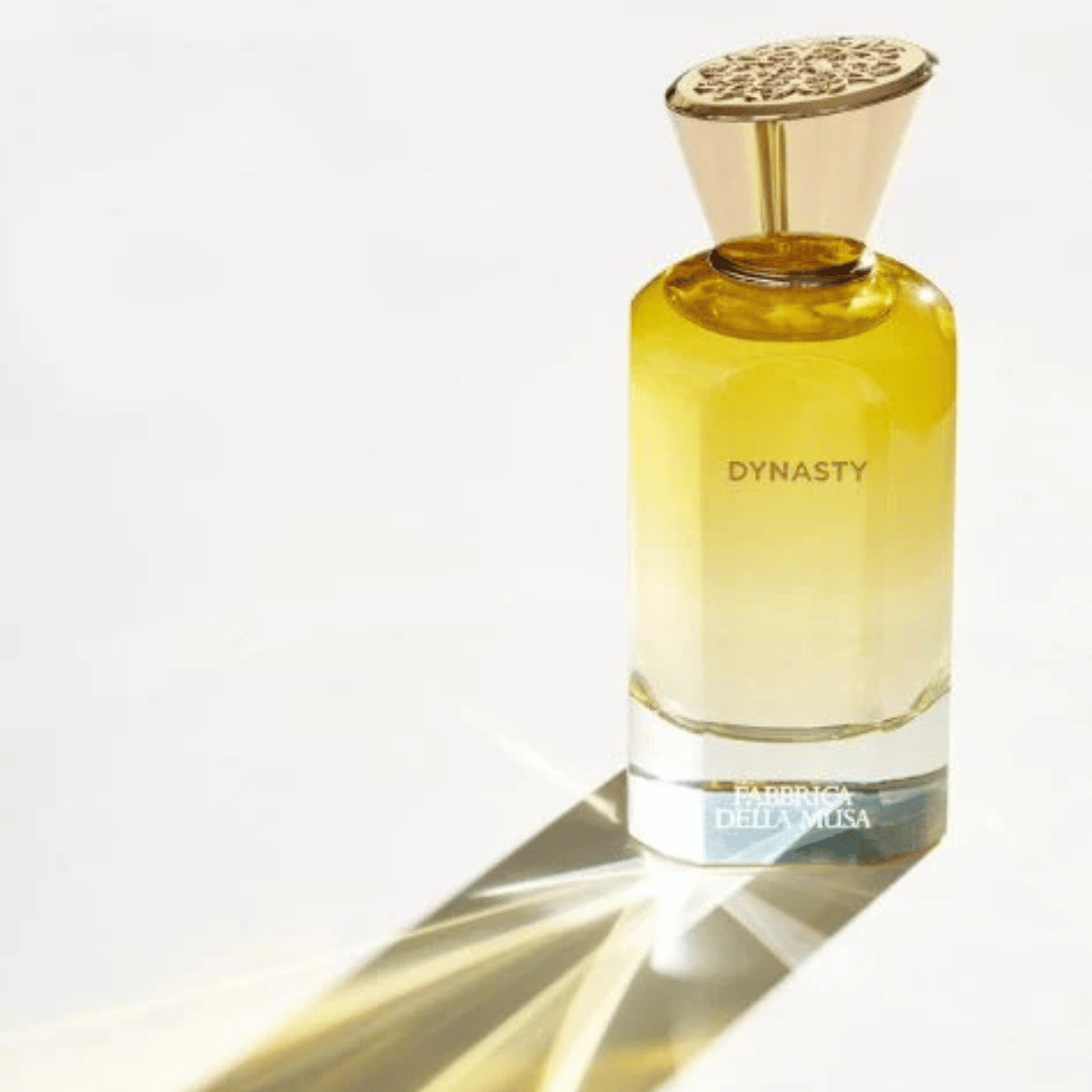 Fabbrica Della Musa DYNASTY Extrait de Parfum Nischenduft Flakon mit Schattenspiel bei scent amor Fachmann für die feinen Nischenparfums