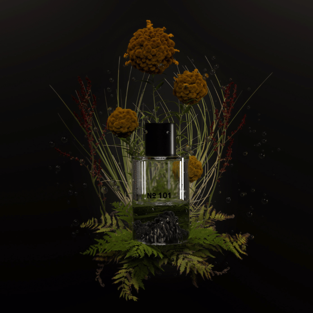 Fischersund Nischendüfte aus Island mit der Band Sigur Ros bei scent amor als Mood Picture mit Pflanzen von Island