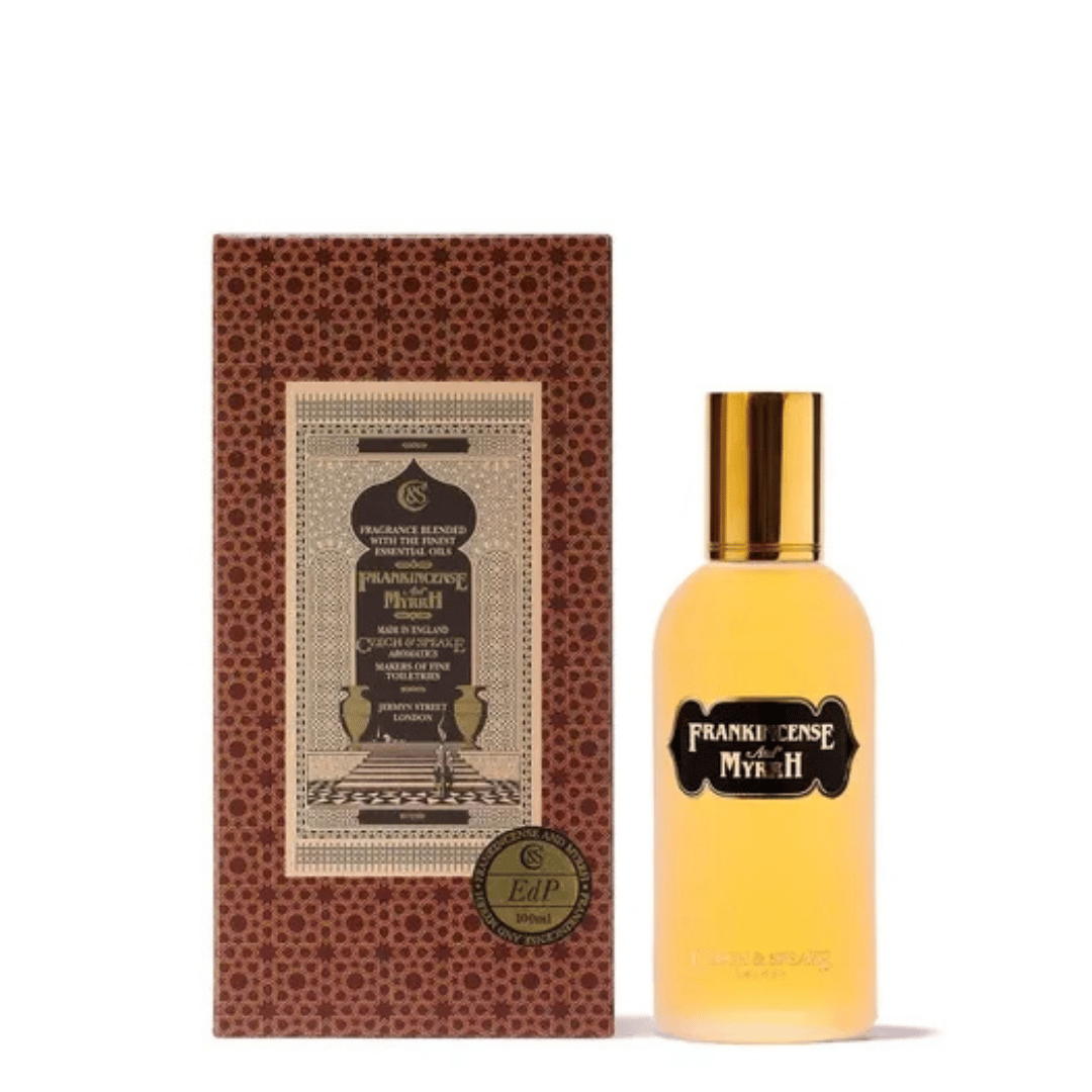 Czech & Speak FRANKINCENSE & MYRRH Eau de Parfum Nischenduft Flakon und Box präsentiert bei scent amor deinem Fachmann für feine Nischenparfums