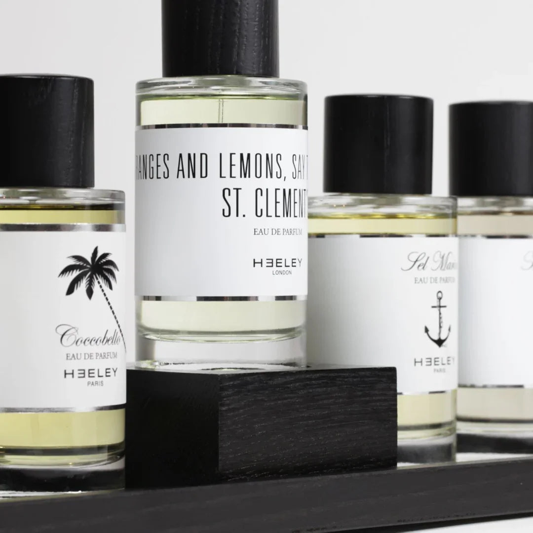 Heeley at scentamor Gruppe Flakons