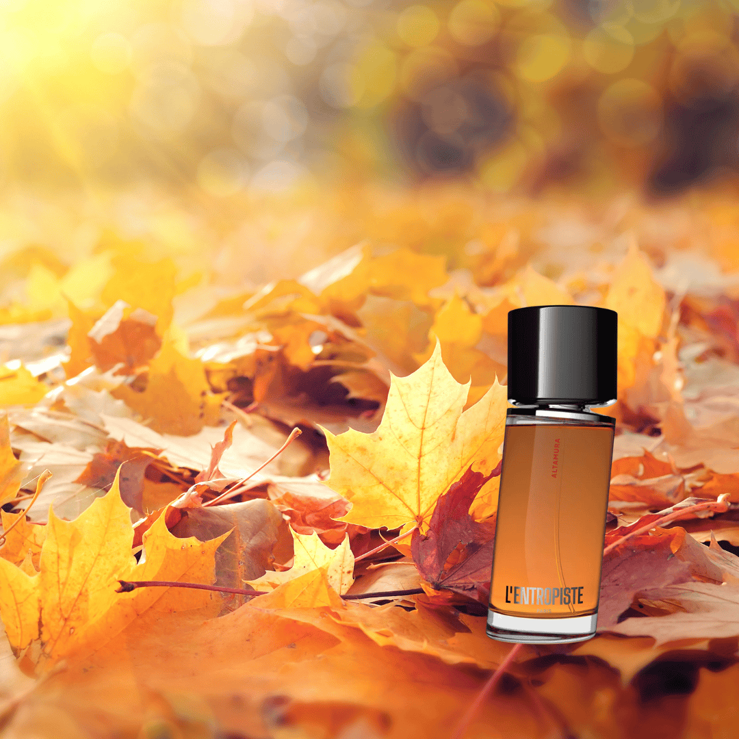 L'Entropiste Altamura mit buntem Herbstlaub