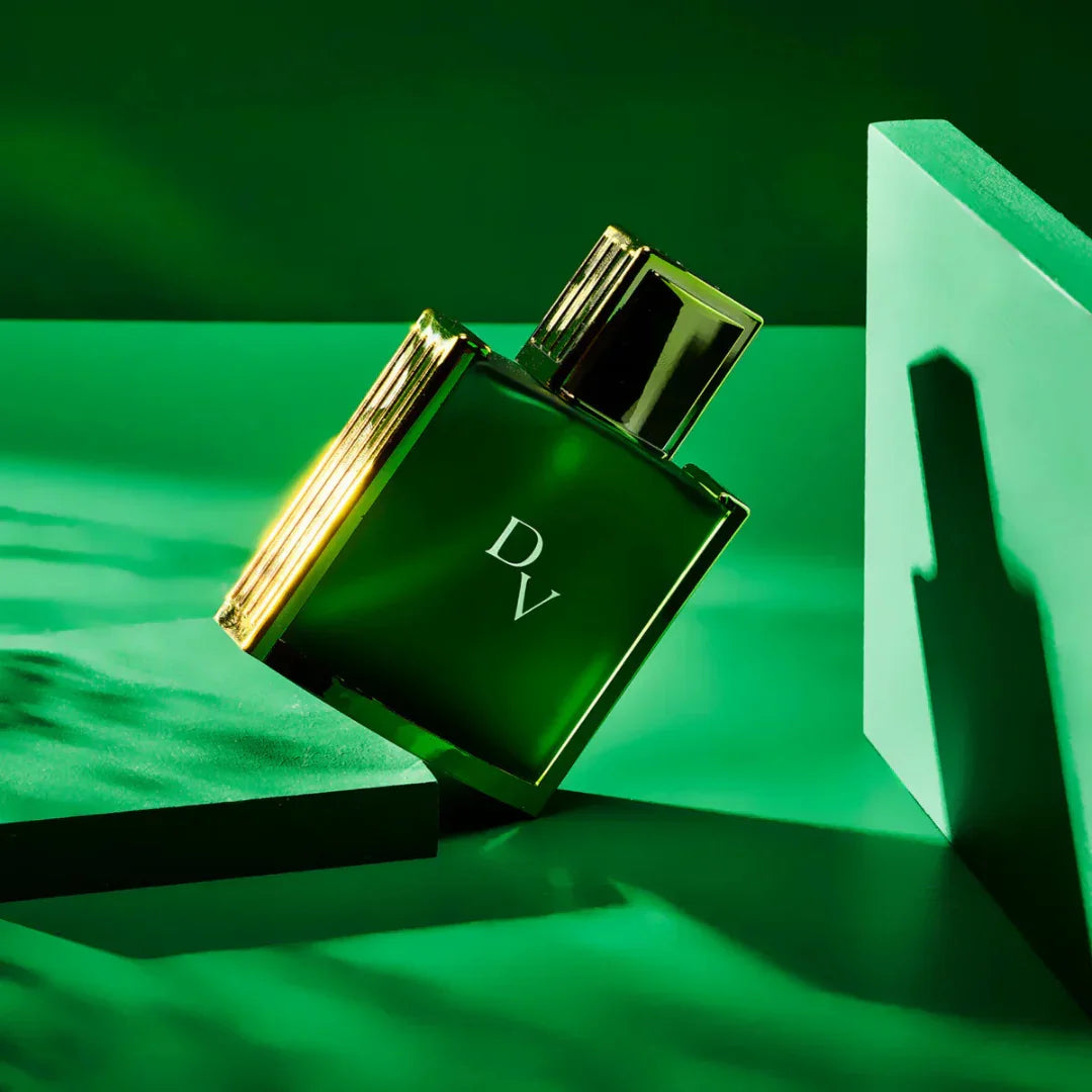 Houbigant Paris DUC DE VERVINS L'ÈXTREME Eau de Parfum Mood Flakon grünes setting