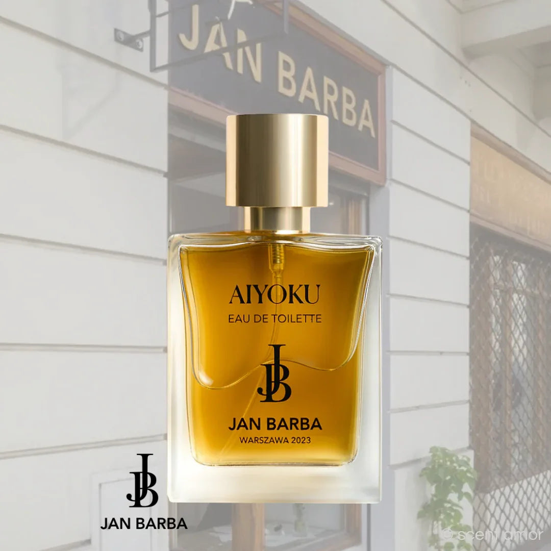 Jan Barba AIYOKU Flakon vor Store m.Logo scent amor Deinem Nischen Duft Spezialisten!