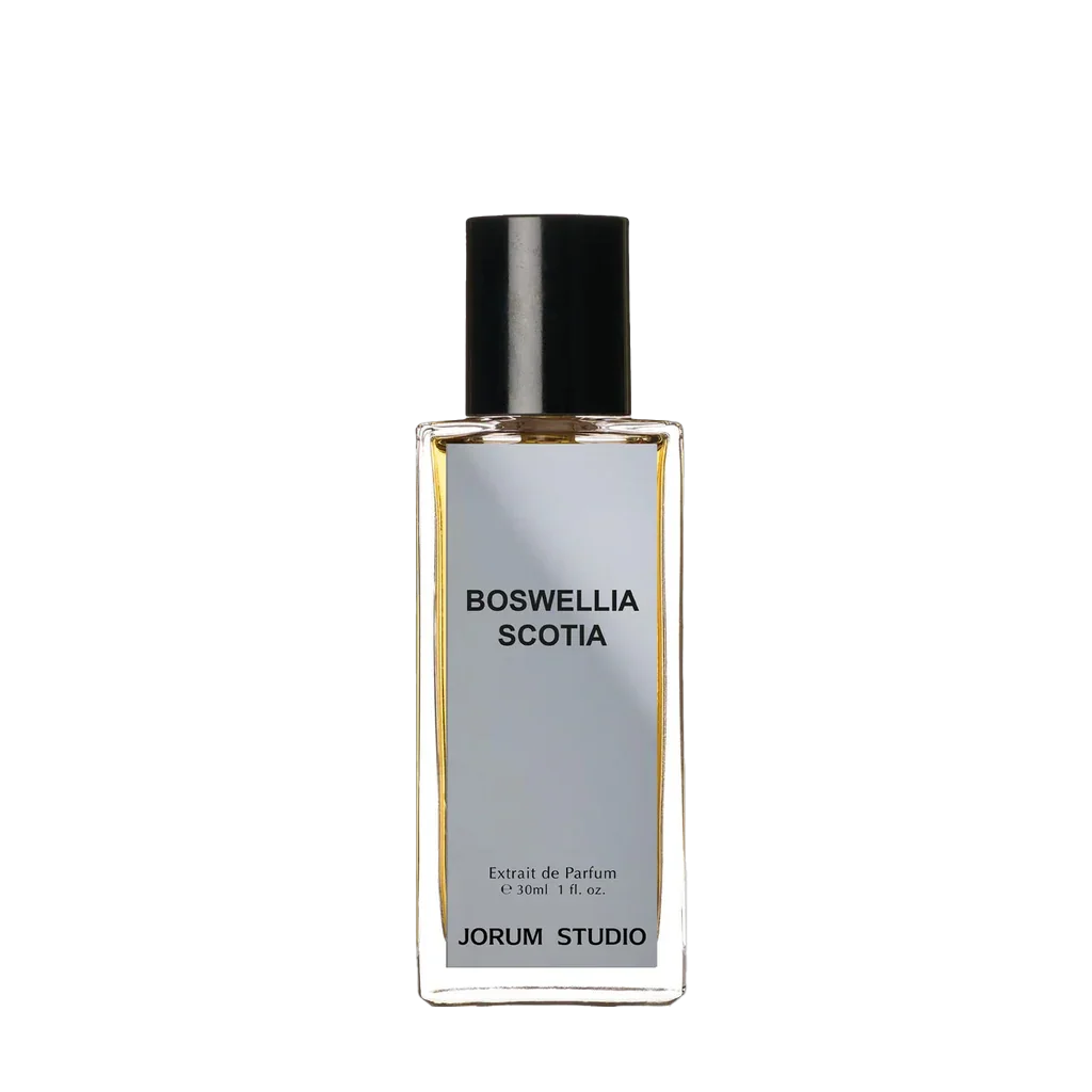 Jorum Studio BOSWELLIA SCOTIA Extrait de Parfum Flakon freigestellt frontal