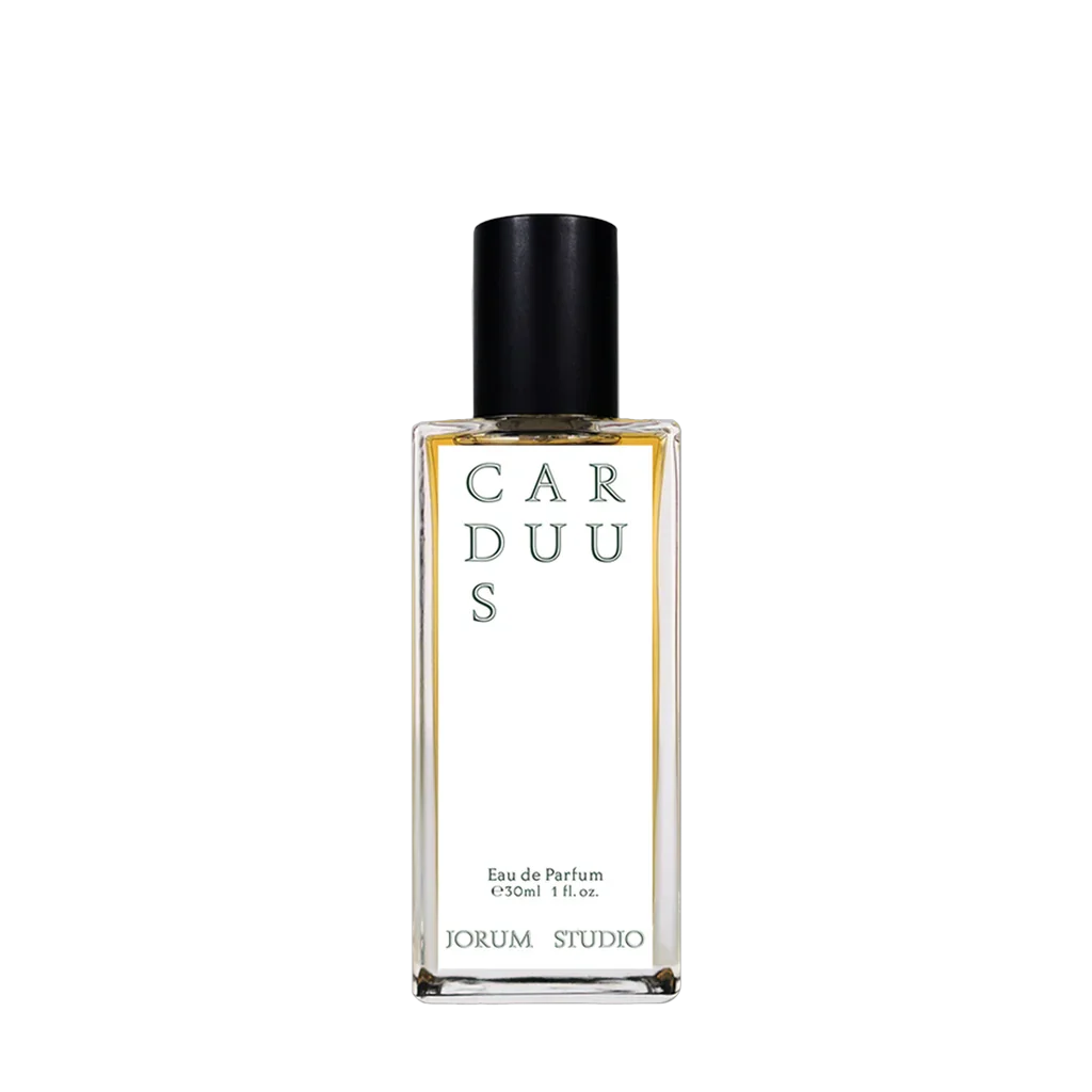 Jorum Studio CARDUUS Eau de Parfum Flakon freigestellt frontal
