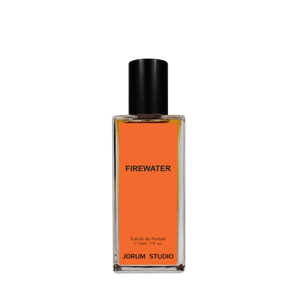 Jorum Studio FIREWATER Extrait de Parfum Flakon freigestellt Frontal