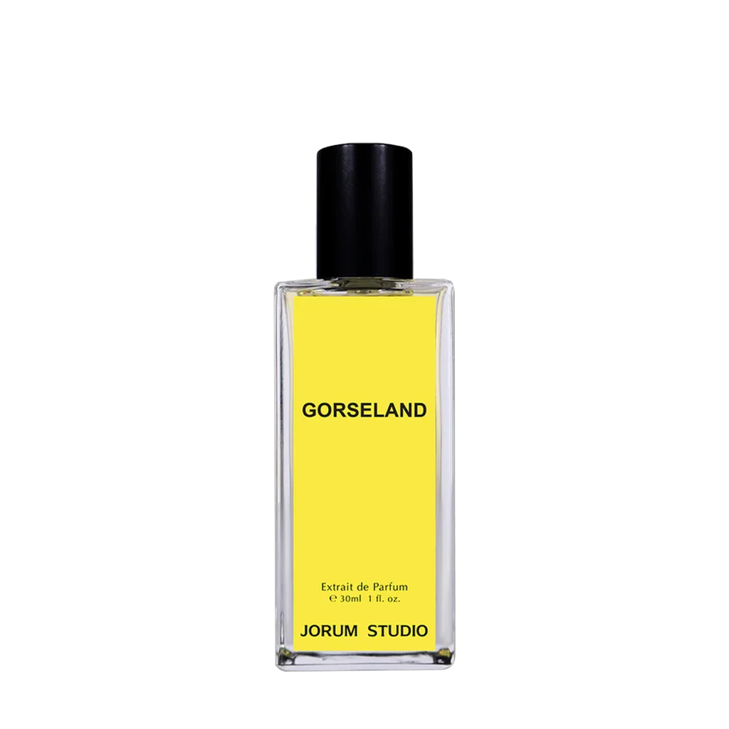 Jorum Studio GORSELAND Extrait de Parfum Flakon freigestellt Frontal